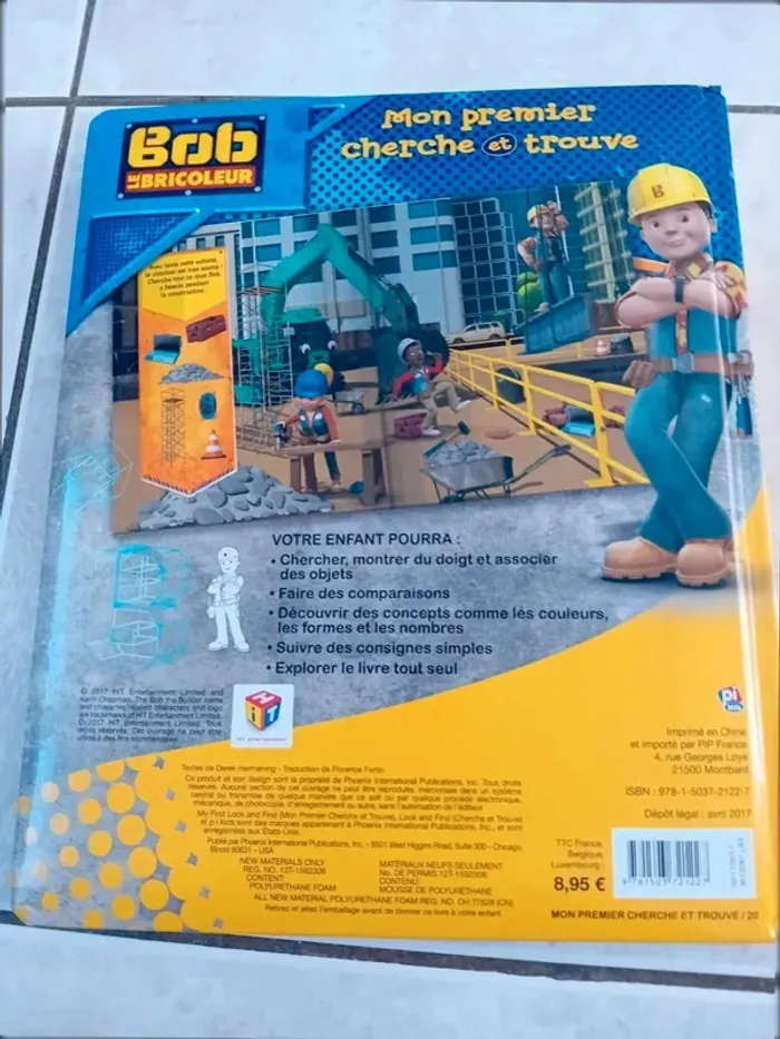 Livre enfant bob le bricoleur - photo numéro 5