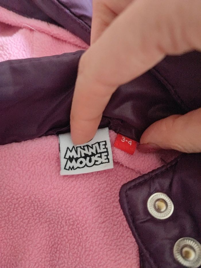 Magnifique manteau polaire Chaud Minnie 3/4 ans - photo numéro 12