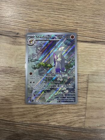 Carte Pokémon shaofouine PAR 200