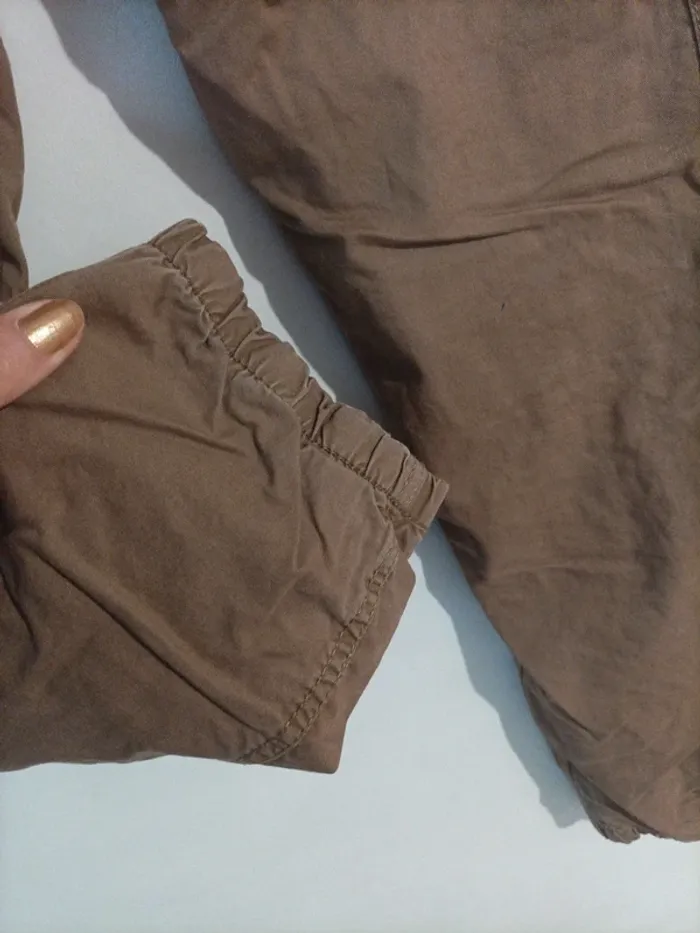Pantalon cargo doublé La Halle 10 ans - photo numéro 5