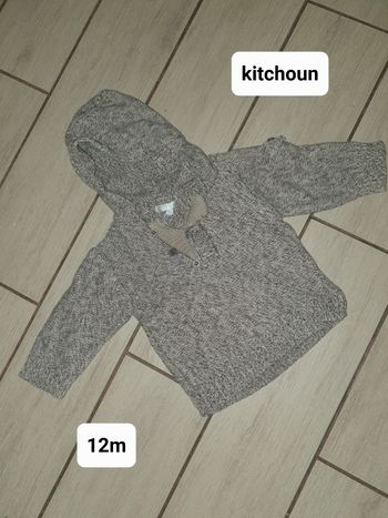 Pull à capuche