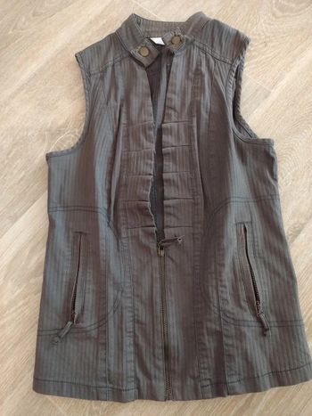 Veste sans manche kaki Promod