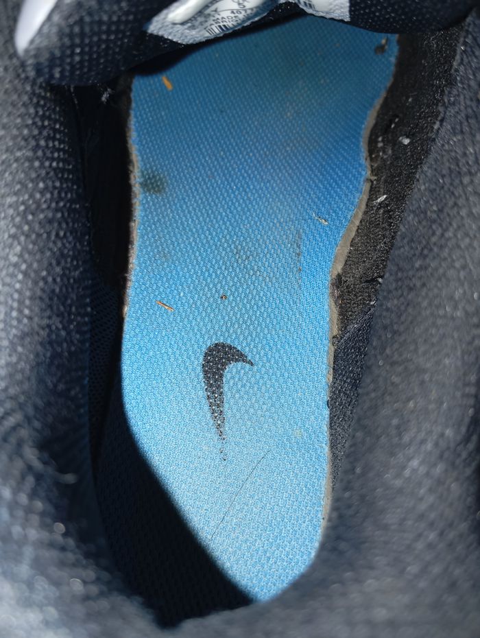 Basket noir grise et bleu Nike Airmax - photo numéro 6
