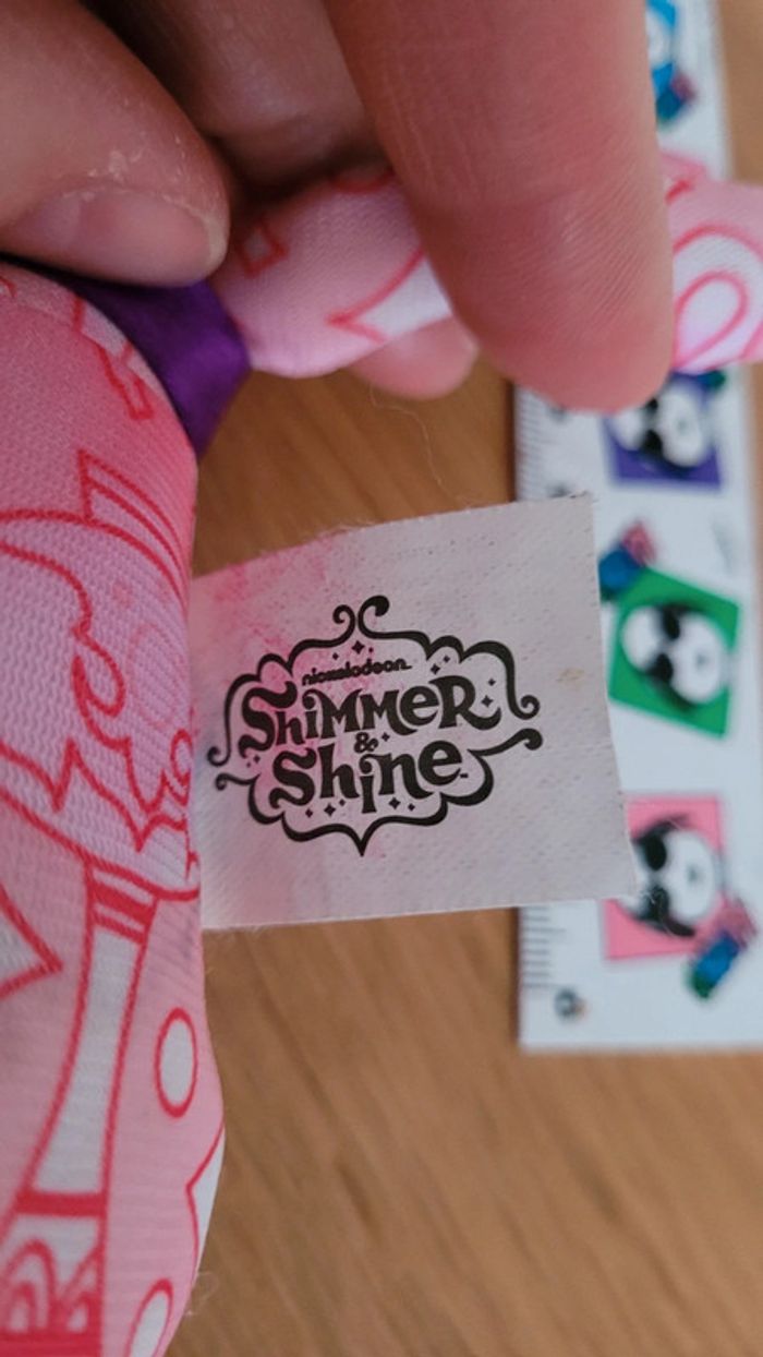 Poupée doudou Shimmer and Shine à colorier - photo numéro 4