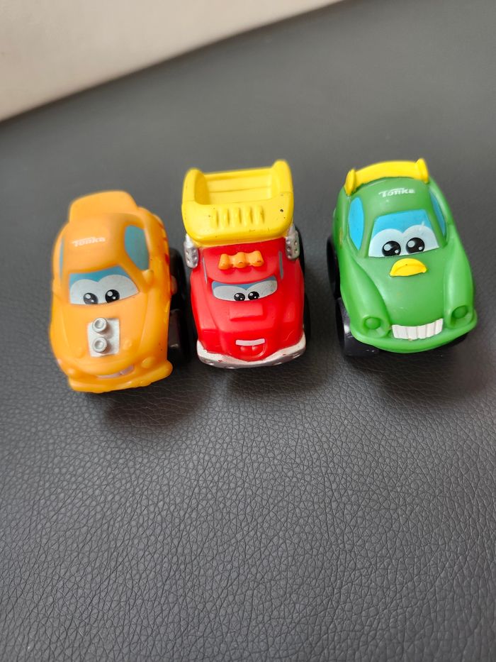Lot 7 mini voitures tonka hasbro enfant bébé - photo numéro 2