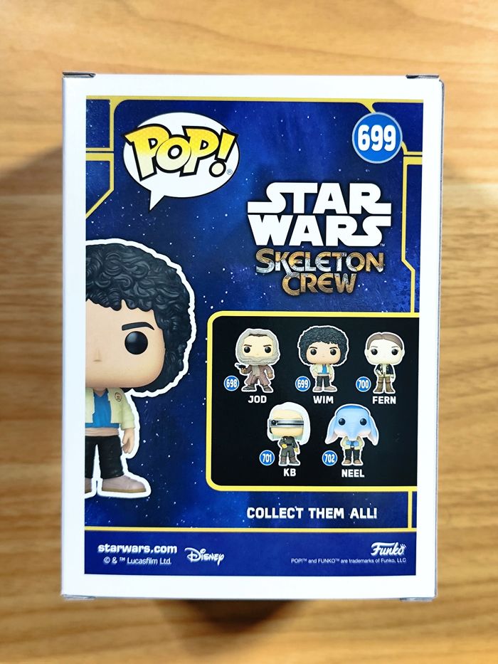 Lot De 2 Funko Pop! Star Wars - Wim 699 / Fern 700 (Skeleton Crew Bobblehead) - photo numéro 4