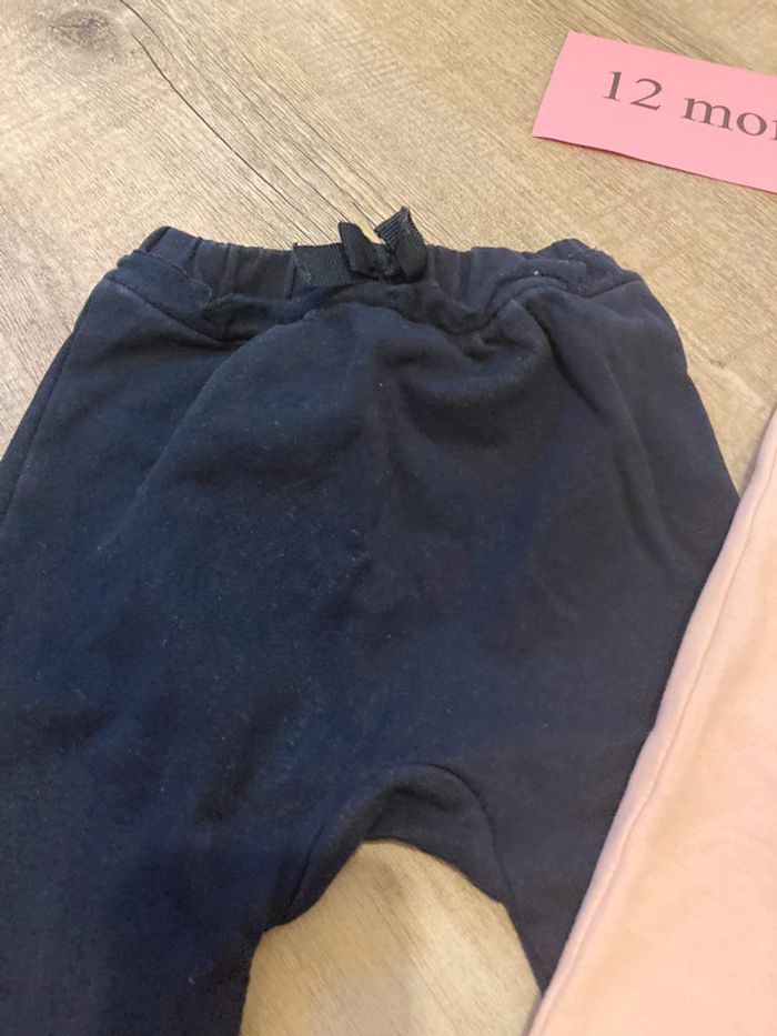Lot 2 pantalons 12 mois - photo numéro 2