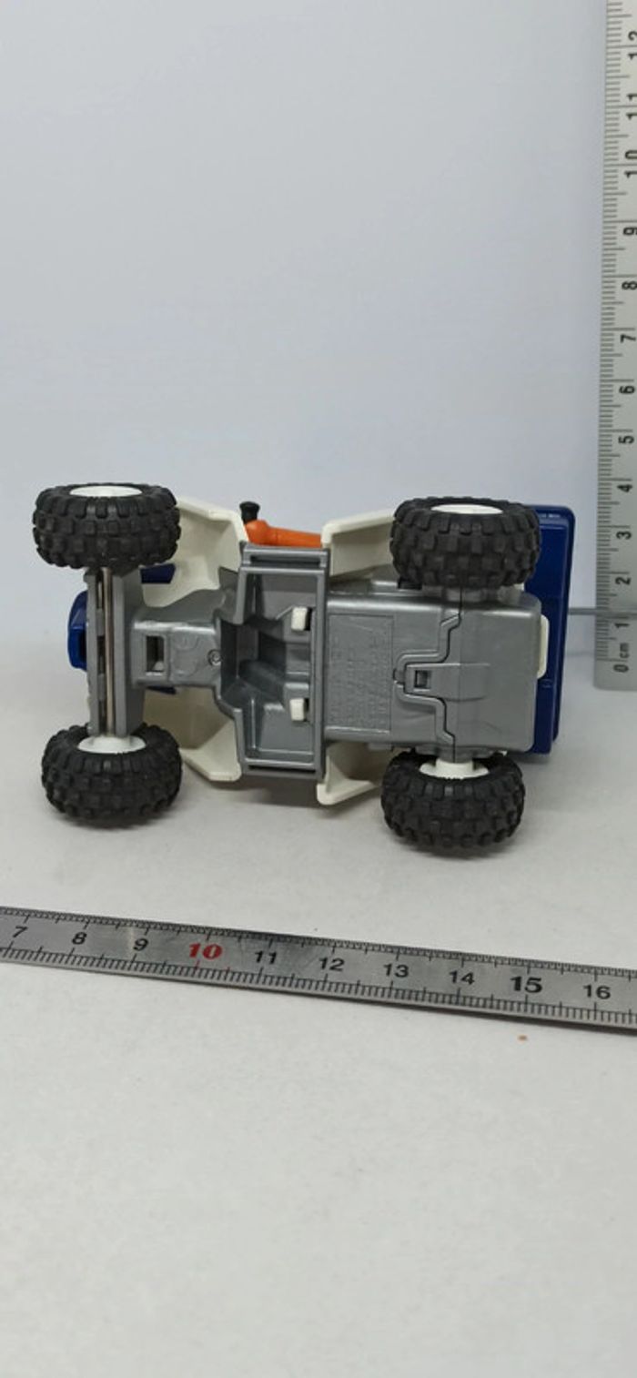 Véhicule quad de police à friction avec policier playmobil - photo numéro 6