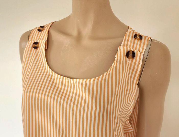 Robe légère à rayures Temu T.XL - photo numéro 2