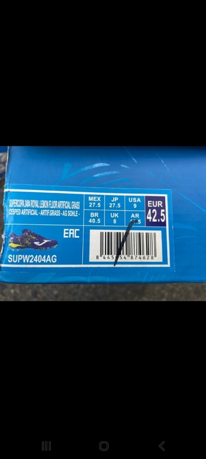 Basket joma pointure 42.5 - photo numéro 5