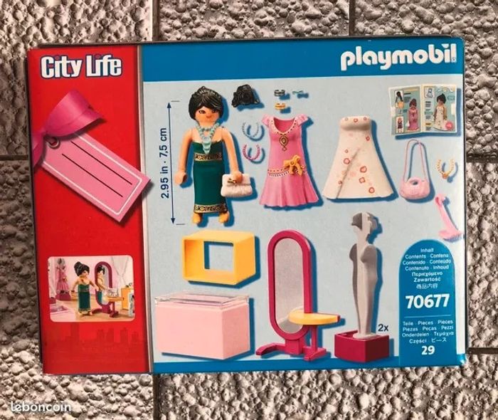 Playmobil 70677 City Life Boutique de mode neuf dans emballage - photo numéro 2