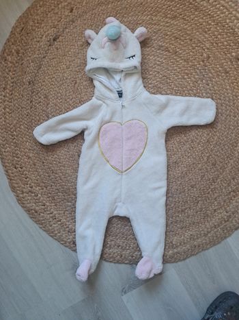 Pyjama tirette licorne Kiabi