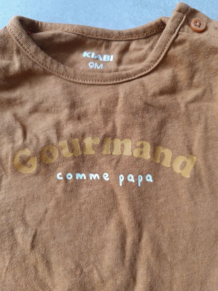 T-shirt bébé garçon 9 moid - photo numéro 2