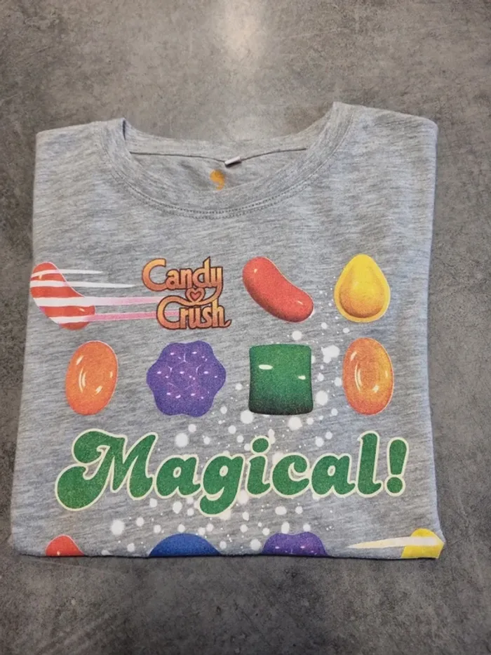 T-shirt Candy Crush - photo numéro 2