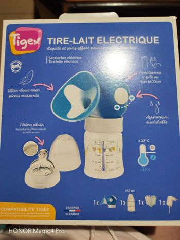 Tire lait électrique TIGEX