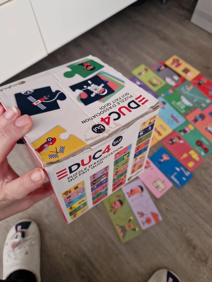 Puzzle association qui fait quoi - photo numéro 2