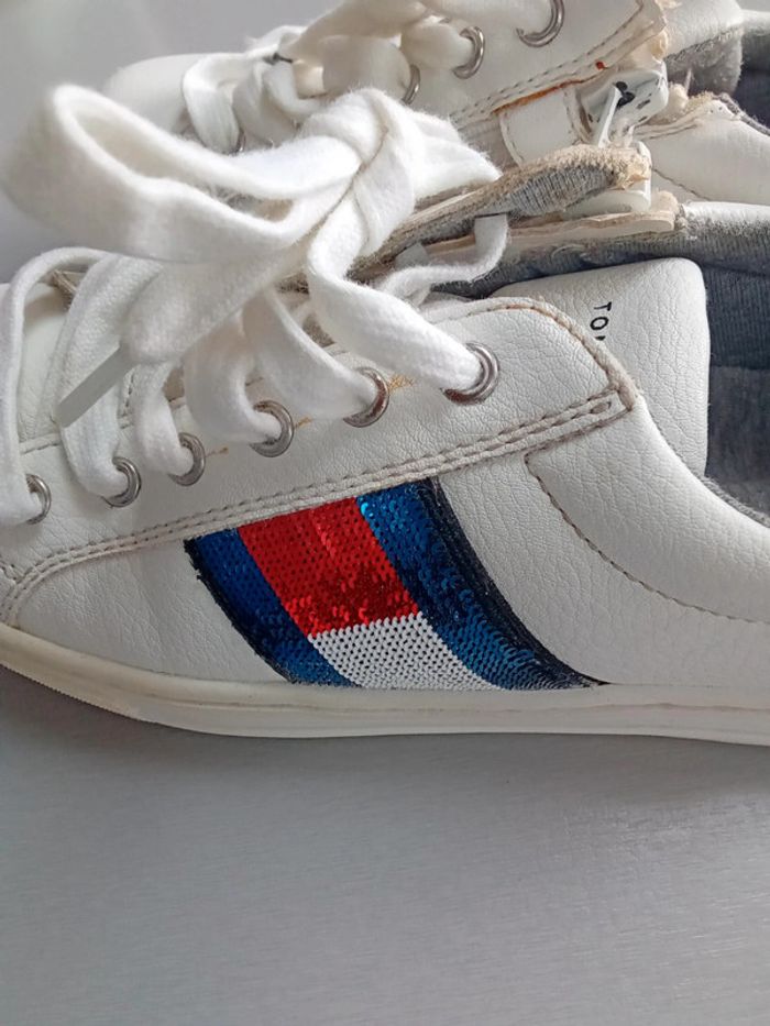 Tennis taille 34 marque Tommy Hilfiger - photo numéro 2