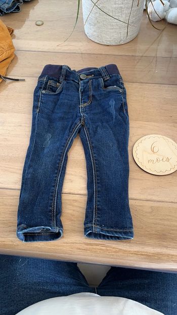 Jeans effet usee tao