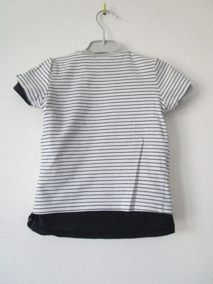 T-shirt réversible IKKS 18 mois TBE - photo numéro 7