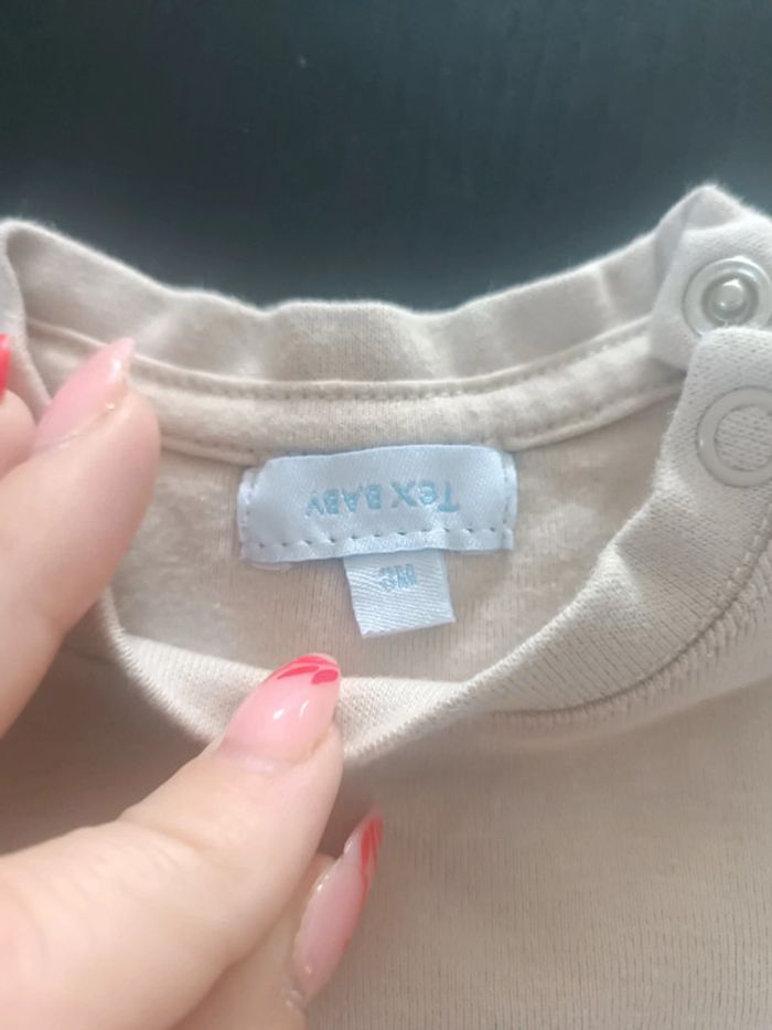 Tee shirt manches longues Tex 3 mois - photo numéro 4