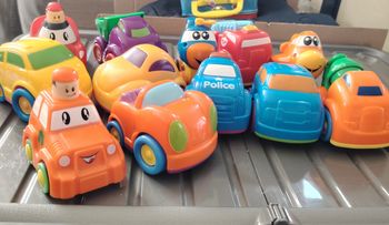 Lot de 12 voitures enfant