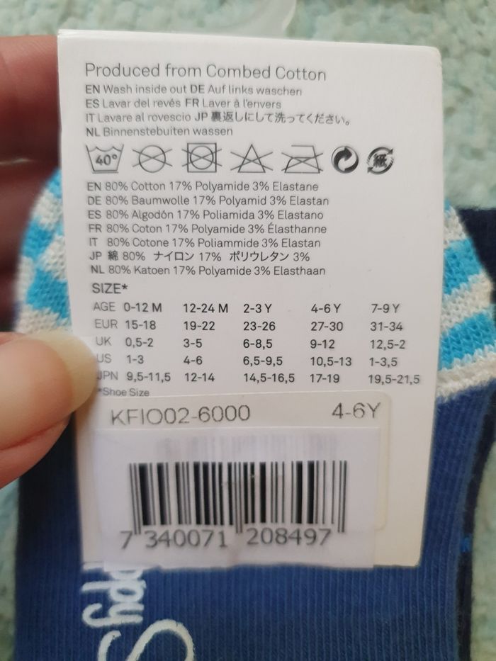 2 paires de chaussettes- Garçon- 4-6ans - Happy stocks- Neuf - photo numéro 4