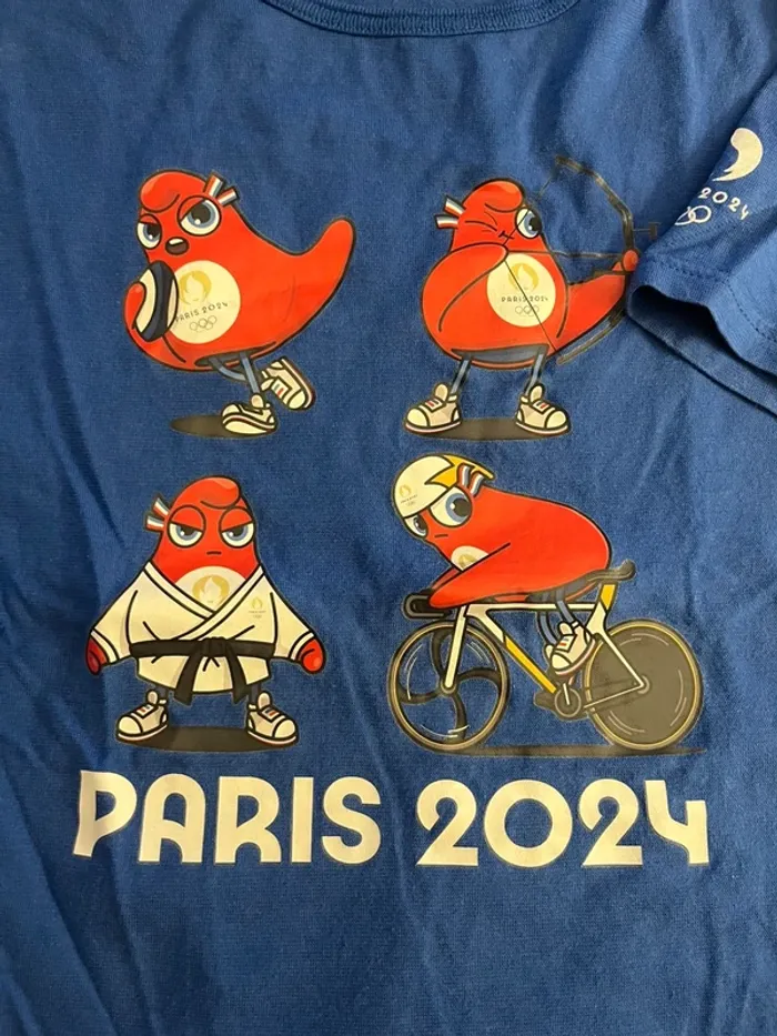 T-shirt Paris 2024 - 8 ans - photo numéro 2