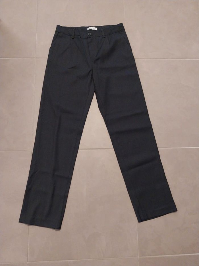 Pantalon gris uniforme scolaire T11/12A