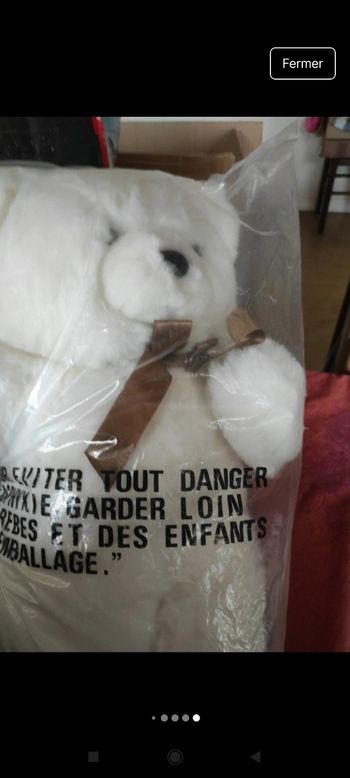 Très belle et grande peluche lb