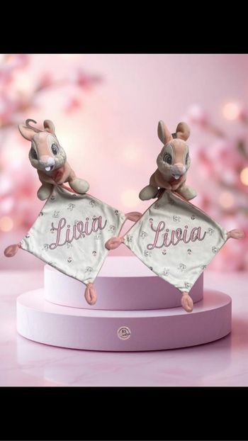 Doudou miss  bunny personnalisé