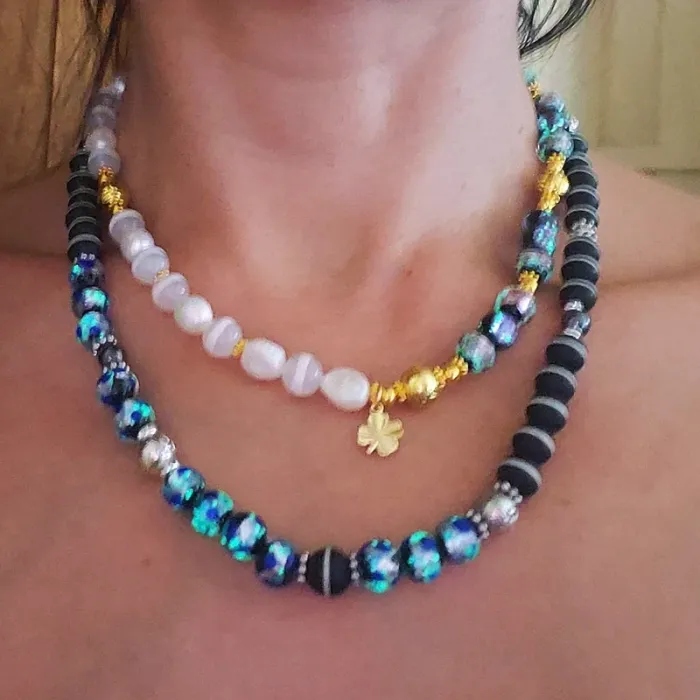 Collier perles naturelles - photo numéro 3