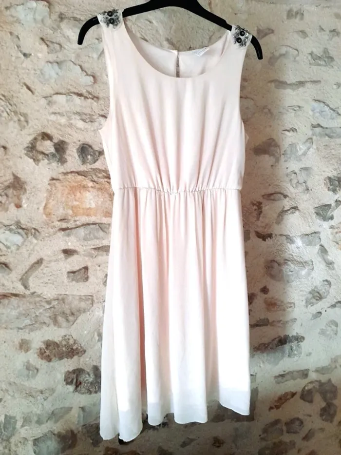 Robe blanche crème chic - photo numéro 4