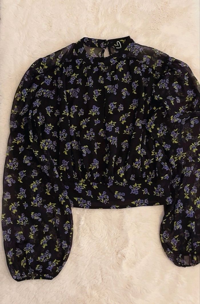 Blouse fleurie