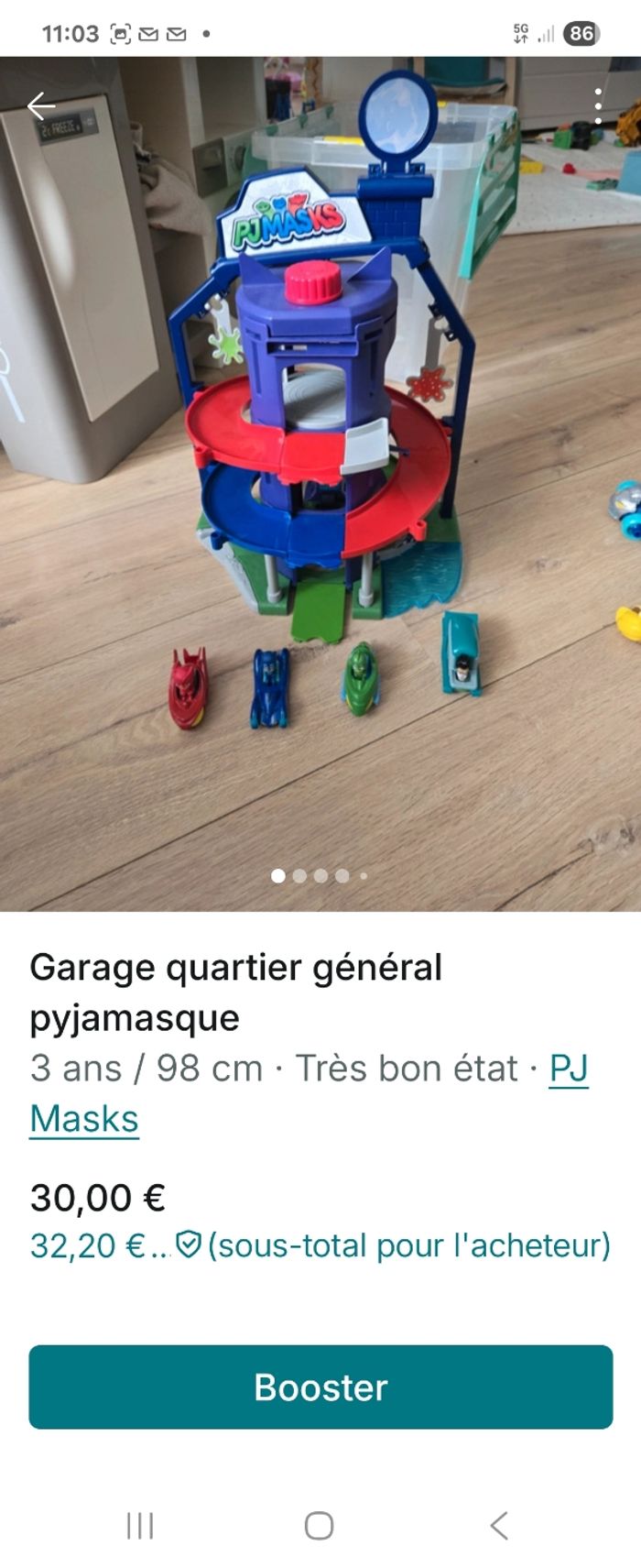 Garage Qg pyjamasque