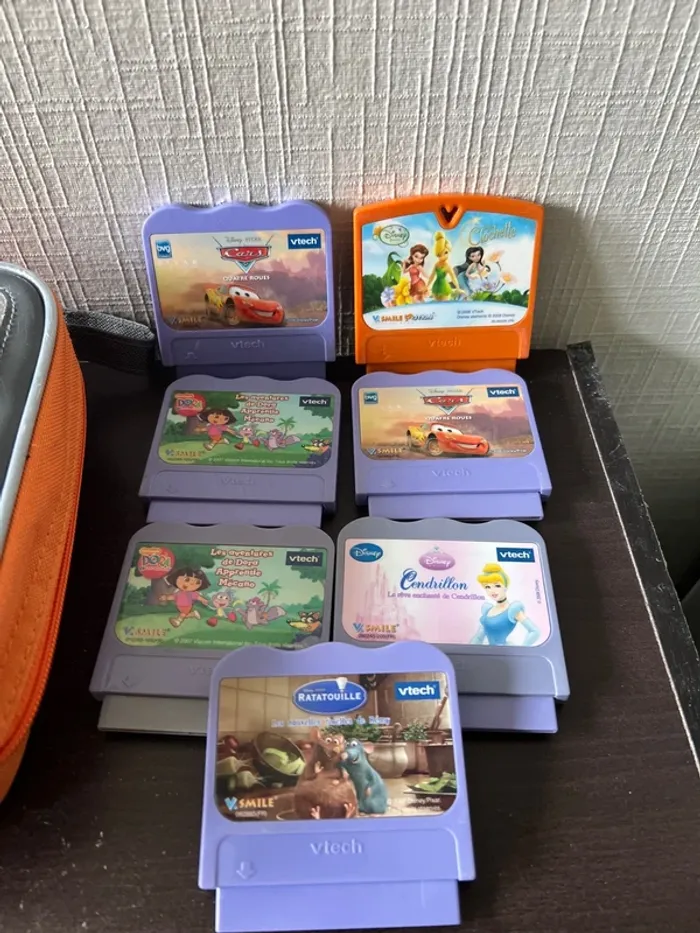 Lot Jeux VTech V.Smile + Sacoche de Transport - photo numéro 2