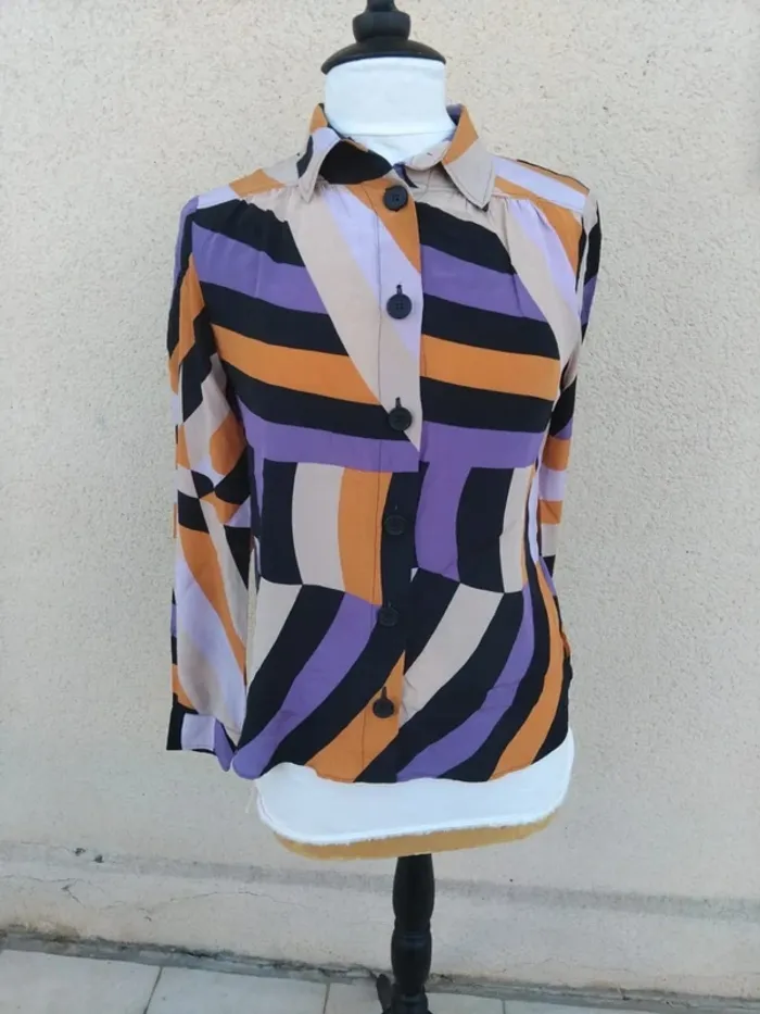 Tres belle chemise Missoni t38 - photo numéro 6