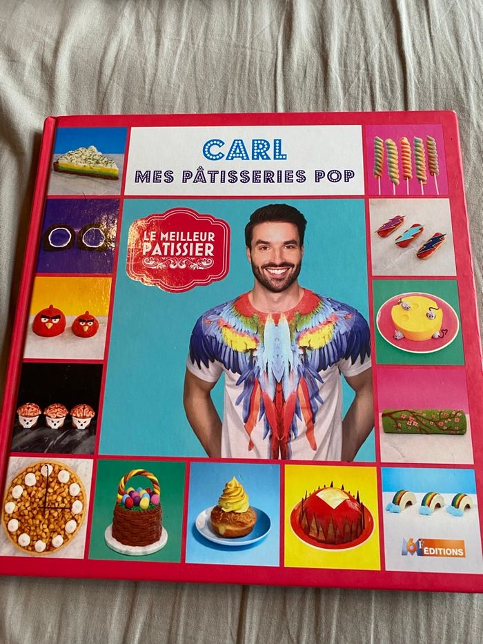 Livre Carl mes pâtisseries pop
