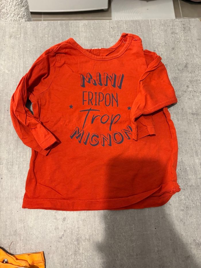 T-shirt taille 9 mois - photo numéro 6