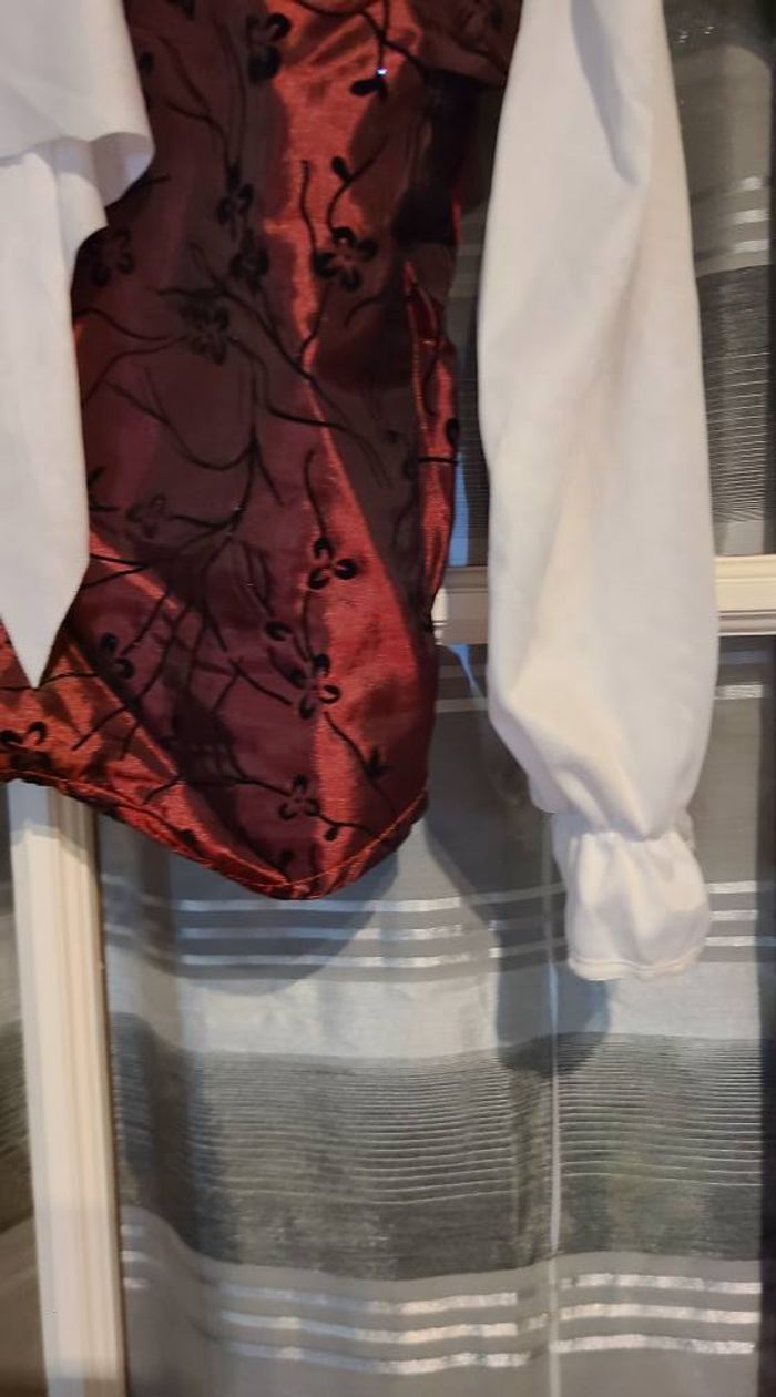 Déguisement vampire/ Dracula sans pantalon enfant taille M - photo numéro 10