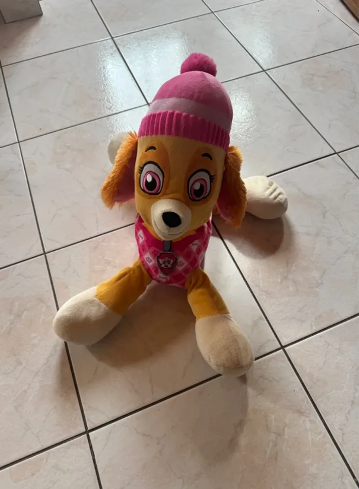 Lot de 2 Grandes Peluches Pat Patrouille - photo numéro 4
