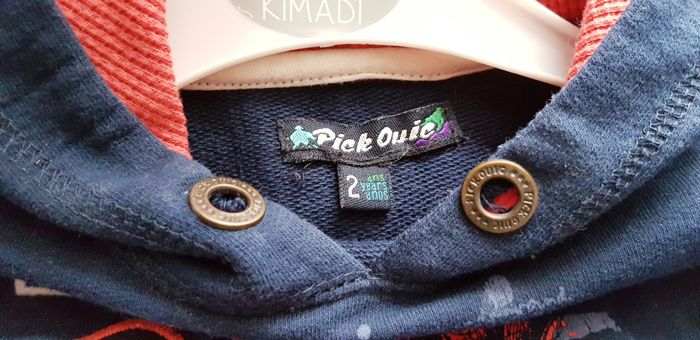 🐛 Sweat à capuche - Pick Ouic - 2 ans 🐛 - photo numéro 10