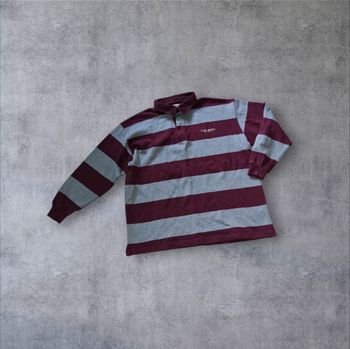 t-shirt polo manches longues rayures garçon 12 ans