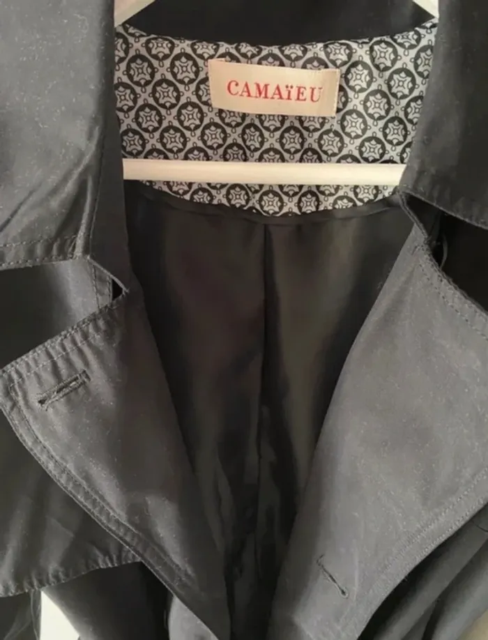 Trench Camaïeu Bleu Marine 42 - photo numéro 2