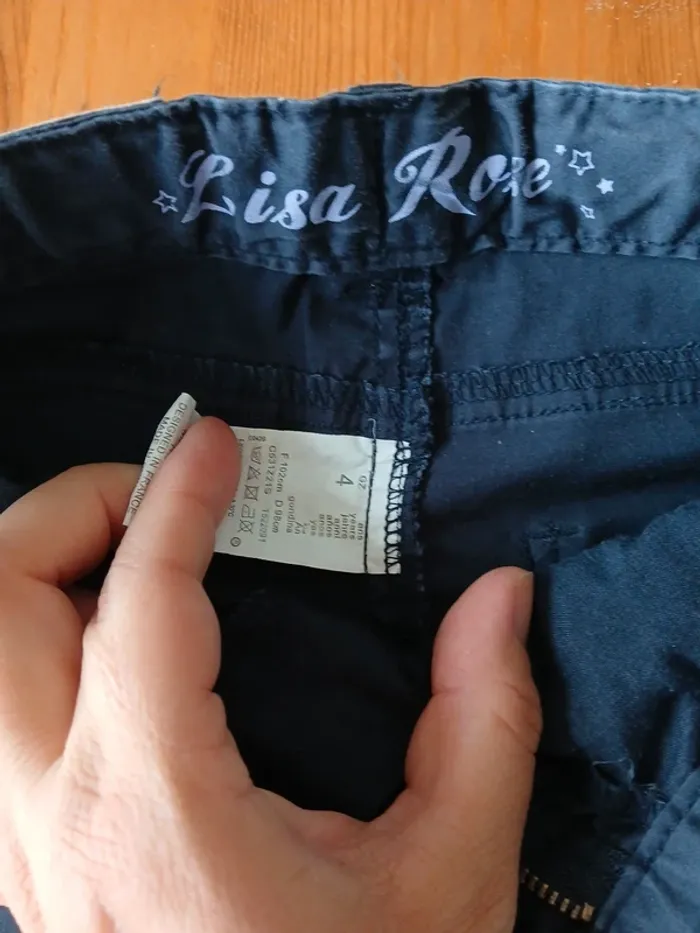 Lot de 2 pantalons légers 4 ans - photo numéro 5