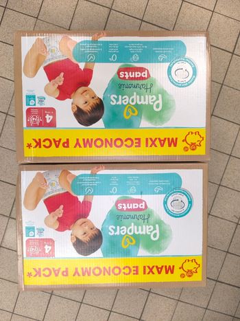 Pampers Harmonie pants T4 - 2*74 couches culottes