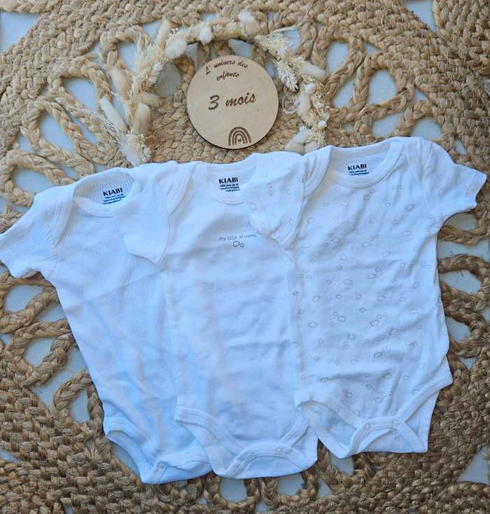 Lot 3 Bodys Mixte 3m