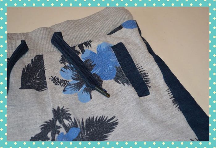 short Orchestra gris et bleu taille 3 ans / 98 cm - photo numéro 4