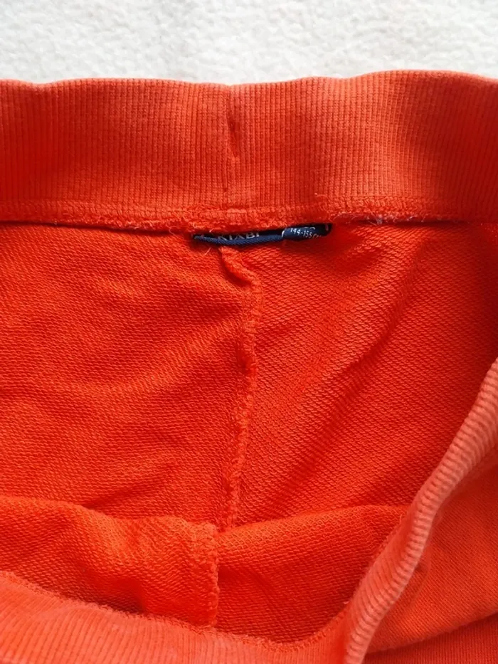 Bas de jogging leger orange brique T12A - photo numéro 5