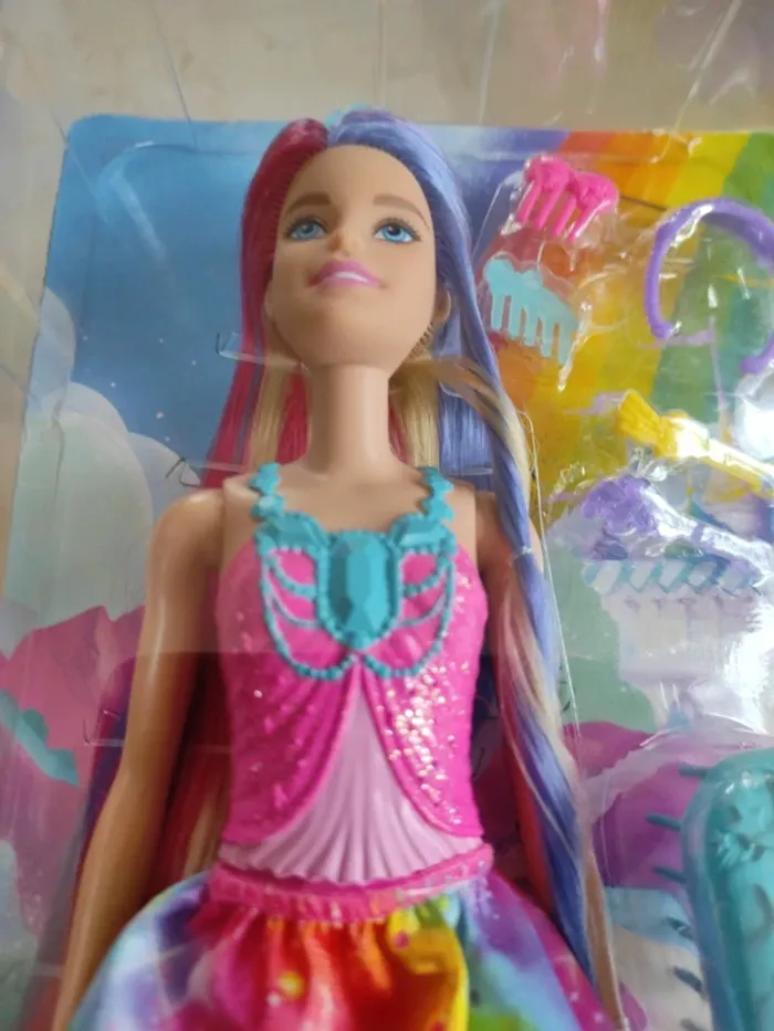 Barbie dreamatopia princesse cheveux longs fantastique neuve - photo numéro 2