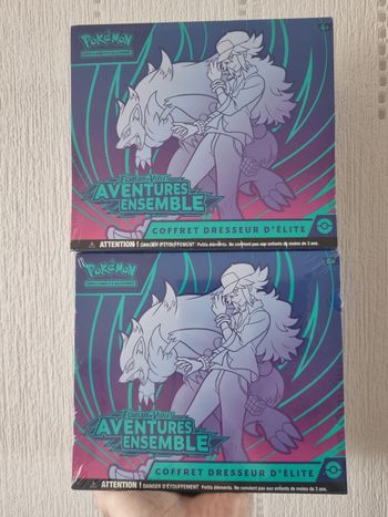 2 etb coffret pokemon ev 9 aventure ensemble
